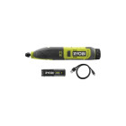 Ciseaux à bois RYOBI RPC4-120G - 4V - 1 Batterie 2.0Ah - 1 Câble USB C