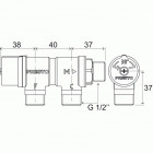 Mitigeur thermostatique de sécurité pour lavabo 29007