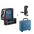Laser lignes BOSCH GLL 2-15 avec support BM3 en Coffret - 0601063702                      