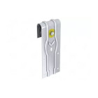 Monture galet Delrin flasque acier ROC2A MANTION SA - Fer 50x10 mm - Capacité porte 100Kg - ROC2A