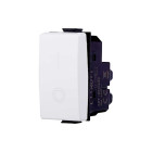 Interrupteur bipolaire 2P 16A 250Vac compatibles Bticino Matix – blanc