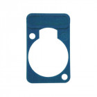 Neutrik - Plaquette Colorée Pour Connecteurs Type D - Bleu