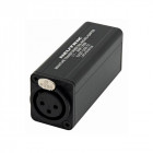 Xlr Femelle À 3 Broches - Prise Rca / Phono - Noir - Neutrik