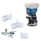 Affleureuse sans-fil GKF 18V-8 - BOSCH - sans batterie, ni chargeur - 06016C2001