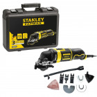 Outil multifonctions fatmax stanley 300 w 22.000 tr/min câble 4 m mallette + accessoires