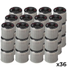 Pack 36 cartouches gaz 190g butane propane mix providus sécurité stop gaz tuv - bouteille de gaz perçable pour appareils à gaz