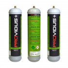 Pack de 3 bouteille argon + co2 - 110 bars jetable - contenance 950ml- bouteille de gaz pour soudage semi automatique