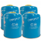 Cartouche gaz butane 450g x 4 camper gaz bouteille de gaz à vis camping