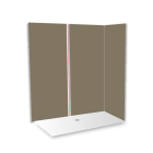 Pack extension droit 1p h2000 x l900 + profilés - couleurs aux choix