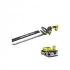 Pack ryobi taille-haies linea 18v oneplus inea 55cm ry18ht55a-0 - 1 batterie 4.0ah - 1 chargeur rapide rc18120-140