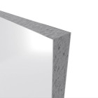 Pack de 2 Panneaux muraux aluminium blanc 90+90x210 cm avec profilés noir mat - WALL’IT Aurlane - FAC402