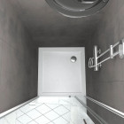 Pack porte de douche pivotant blanc de 78 à 90x185cm + receveur 90x90 - WHITY PIVOT Aurlane - PACF039