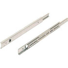 Paire de coulisses à billes KA 1730 HETTICH - Rainure 17 mm - L.380 mm - Acier zingué - Pour tiroir 250 à 390 mm - 71836                  