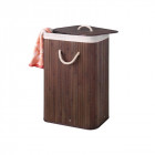 Panier À Linge En Bambou - Rectangulaire - Brun