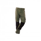 Pantalon de travail normé rica lewis - homme - taille 42 - multi poches - coupe droite - kaki - mobilon