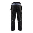 Pantalon de travail artisan blaklader retardant flamme noir/gris 14611516 - Taille au choix