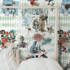 Papier peint corail rouge - CORALLO ROSSO++