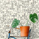 Papier peint domonis blanc/noir - DOMINO++