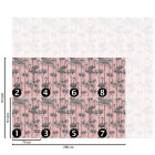 Papier peint flamants roses - FENICOTTERI++