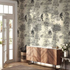 Papier peint Mystique Bigfoot toile de Jouy - BIGFOOT TOILE++