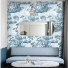 Papier peint Nuages vintage bleu - NUVOLE AZZURRE++