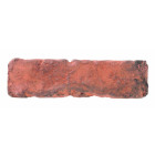Parement brique rouge béton 0,68 m2