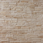 Parement imitation pierre beige béton 0,51 m2