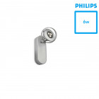 Patère à led philips teqno aluminium 1x7.5w