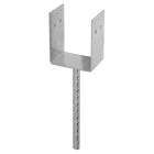 Pied de poteau à ancrer