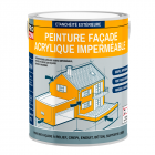 Peinture façade procom crépi, façade à relief, imperméabilisation et protection des façades - durable jusqu'à 10 ans - Couleur et conditionnement au choix
