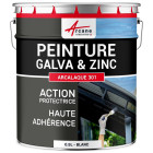 Peinture galva zinc toiture gouttière : arcalaque 301 arcane industries - Couleur et conditionnement au choix