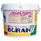 Peinture professionnelle alkyde, velours, pour murs et plafonds, blanc, velours hydro - Conditionnement au choix