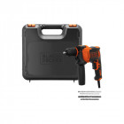 Perceuse à percussion beh710k-qs black et decker - sans batterie ni chargeur - 710w - 84414