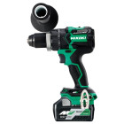 Perceuse visseuse HIKOKI 36V + 2 batteries 2.5Ah - 155 Nm Multivolt - DS36DCWRZ