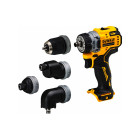 Perceuse-visseuse dewalt dcd703nt - machine seule tstak ii