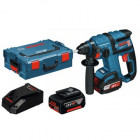 Perforateur burineur  sans-fil SDS-Plus GBH 18 V-EC COFFRET L-BOXX 2 batteries 5.0Ah Li-Ion SET WIHA 0615990HF7