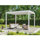 Pergola Bioclimatique 3x4m – ECLIPSE 12m²  Autoportée Lames orientables de 0 à 120° - Couleur au choix