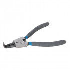 Pince à bec courbé pour circlips extérieurs - 230 mm