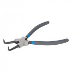 Pince à bec courbé pour circlips intérieurs - 230 mm