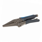Pince autobloquante long bec poignée caoutchoutée - 165 mm