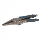 Pince autobloquante long bec poignée caoutchoutée - 230 mm