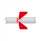 Pince coupante latérale d'électronicien Super Knips®, inoxydable, Modèle : A facette et retenue du fil, Long. 125 mm