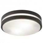 Plafonnier 29 cm outdoor lights, en aluminium et polycarbonate