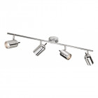 Plafonnier 4 ampoules atlantic, chrome