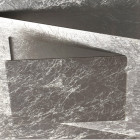 Plafonnier argenté techno   10 cm