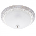 Plafonnier blanc classic 3 ampoules 14 cm