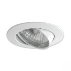 Plafonnier blanc techno 1 ampoule 2 cm