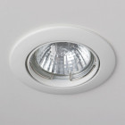 Plafonnier blanc techno 1 ampoule 2 cm