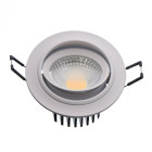 Plafonnier blanc techno 1 ampoule 6 cm