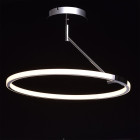 Plafonnier chromé megapolis 1 ampoule 38 cm